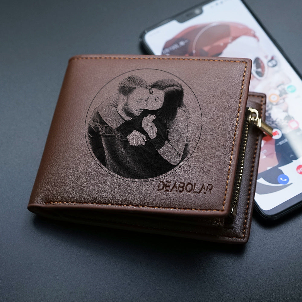 Men's Wallet Zipper Accessories Valentine's Day Men's Wallet Zipper Accessories Valentine's Day